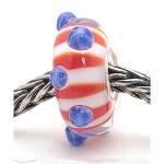 Trollbeads World Tour USA Star Spangled Bead